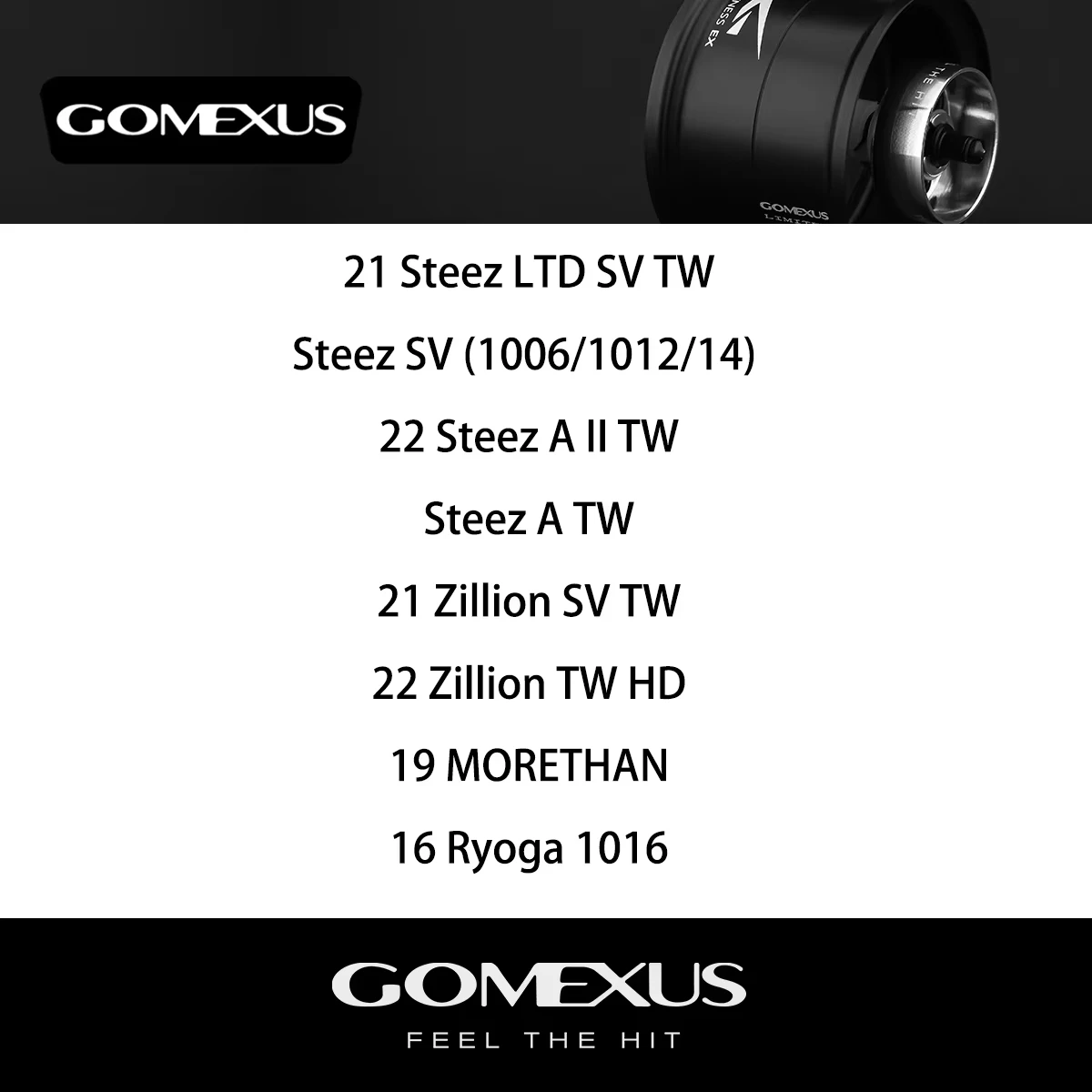 Carrete Gomexus Baitcasting Aluminum – Daiwa Steez Zillion - imagen 3