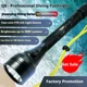 Linterna de buceo LED de largo alcance, impermeable y potente - imagen 4