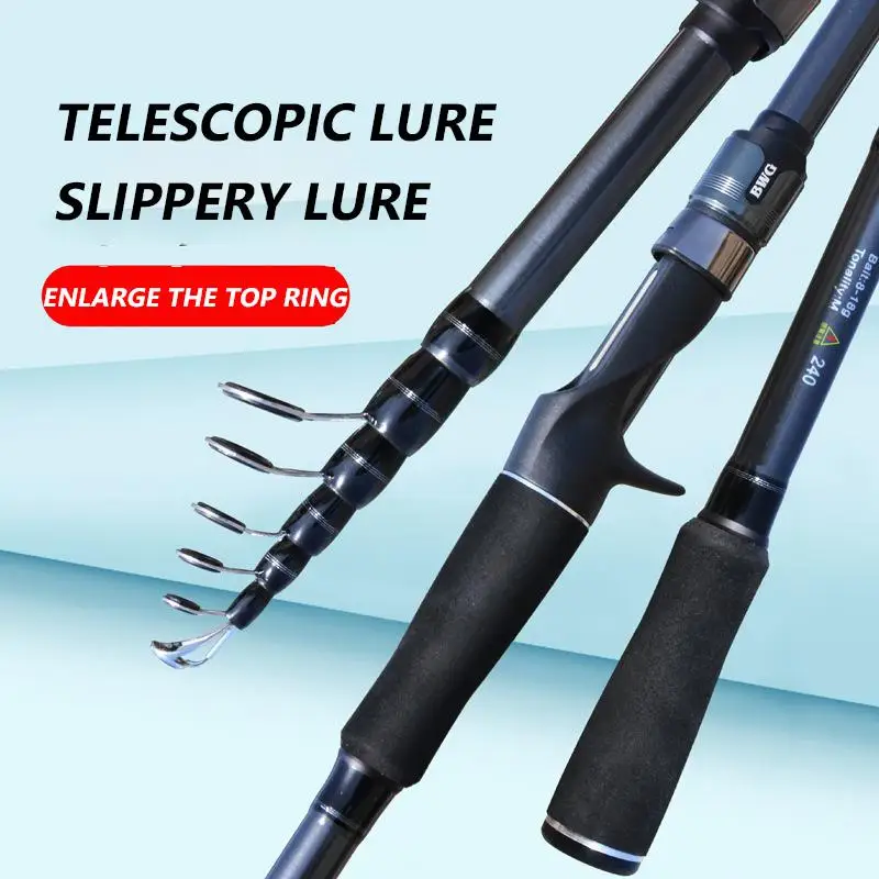 Mavllos BWG caña telescópica de carpa 2,1‑3,6 m, línea 6‑12 lb - imagen 3
