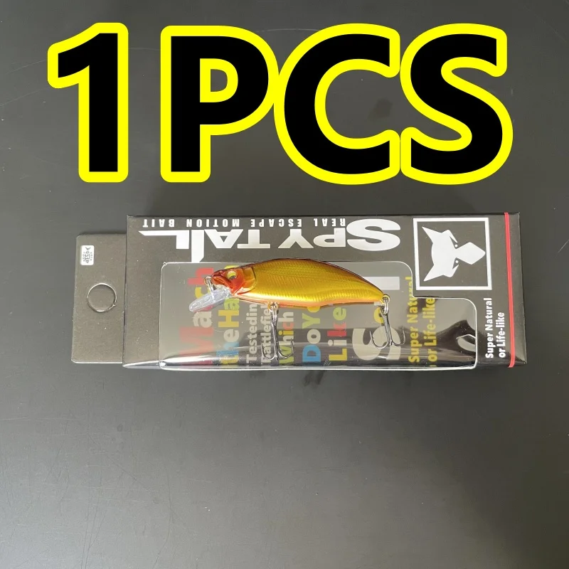 Señuelo sumergible compacto para pesca de trucha