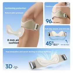 Cintas de silicona para tendón rotuliano con soporte elástico