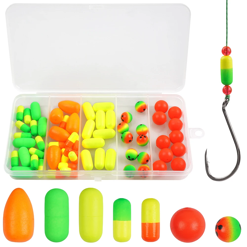 Pompano-Kit Flotadores de Espuma – para Pescar Trucha y Bagre