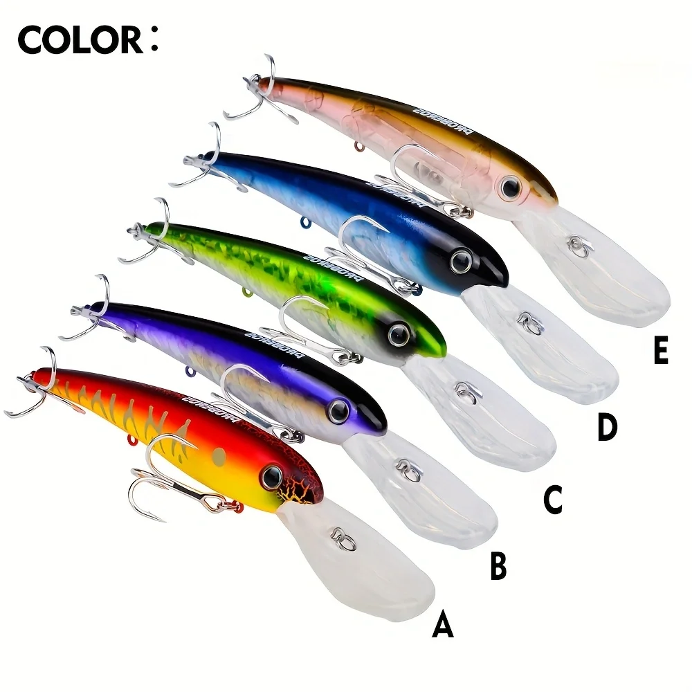 Señuelo flotante Popper – Cebo artificial realista 20cm para bass y lucioperca - imagen 4