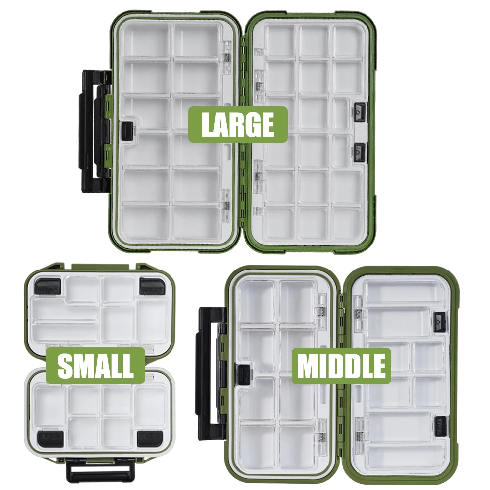Caja de aparejos impermeable - Estuche resistente al agua para pesca - imagen 4