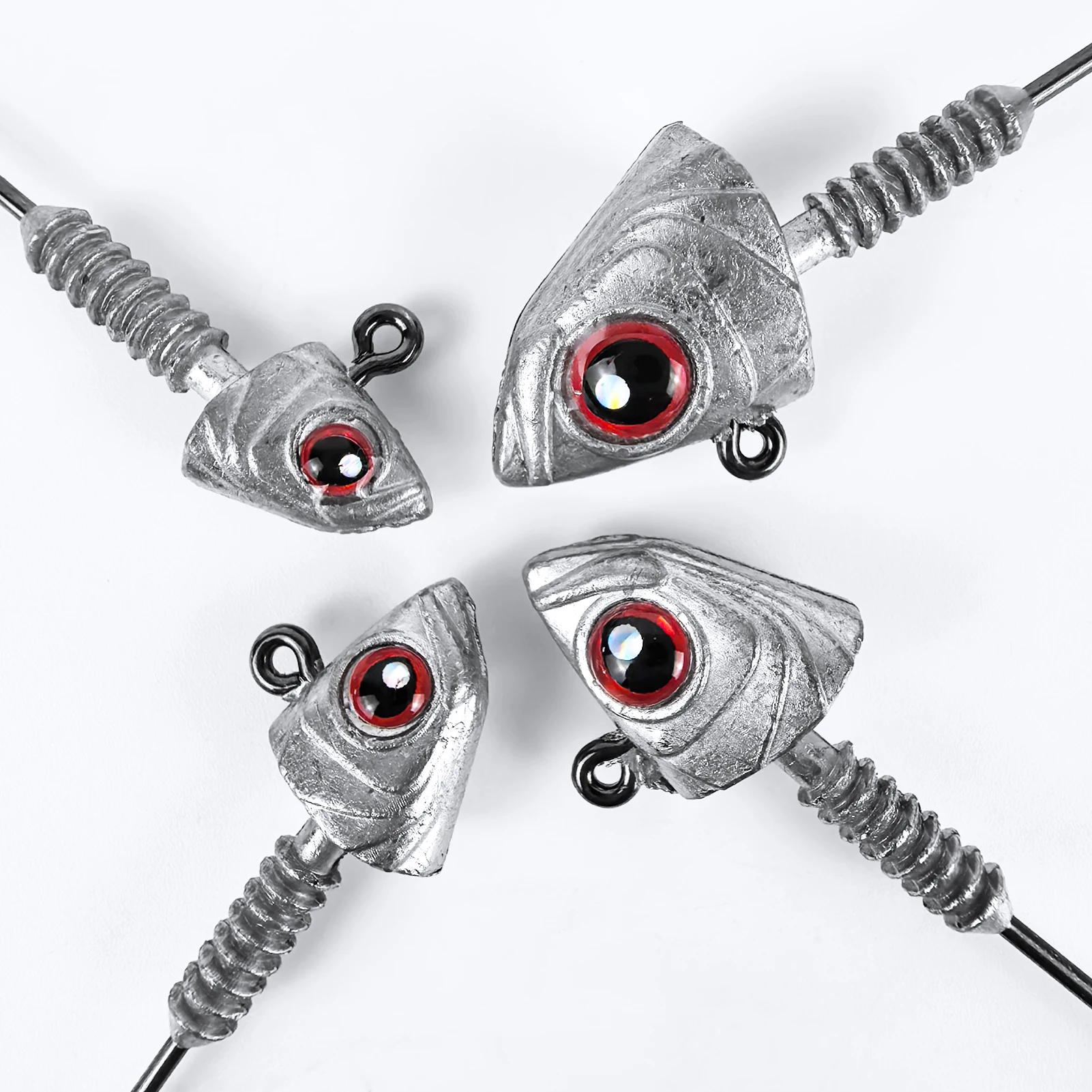 FREE FISHER Jigheads Ned Rig con ojos 3D y retenedor de cebo - imagen 4
