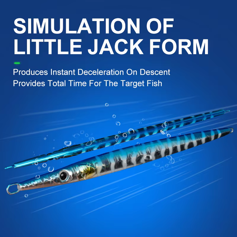 Obsession J109 señuelo jigging hundimiento rápido con ojo 3D - imagen 4