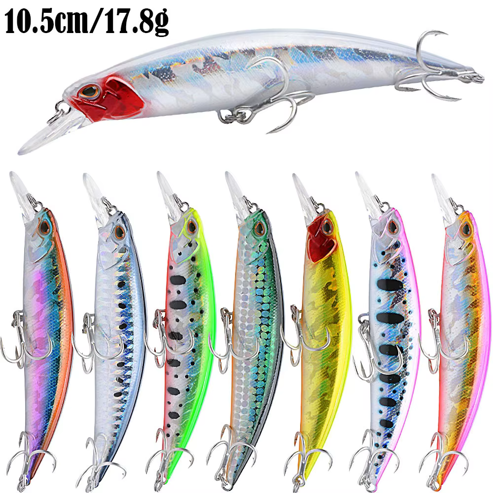 NUNATAK Shad 3D señuelo realista para lubina marina - imagen 2