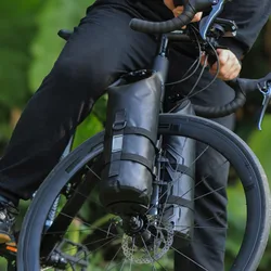 Bolsa horquilla delantera impermeable reflectante, fácil de instalar