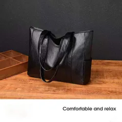Bolso de pesca vintage de gran capacidad para hombro suave PU