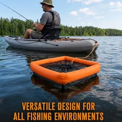 Cesta flotante para peces vivos – Red de secado rápido carpas