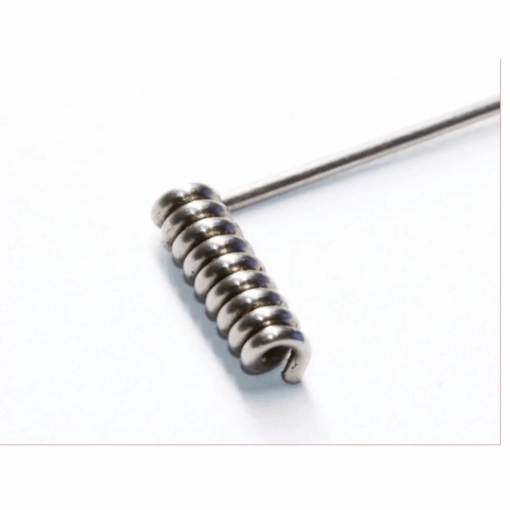 Eslabones giratorios de acero inoxidable en L para pesca deportiva - imagen 2