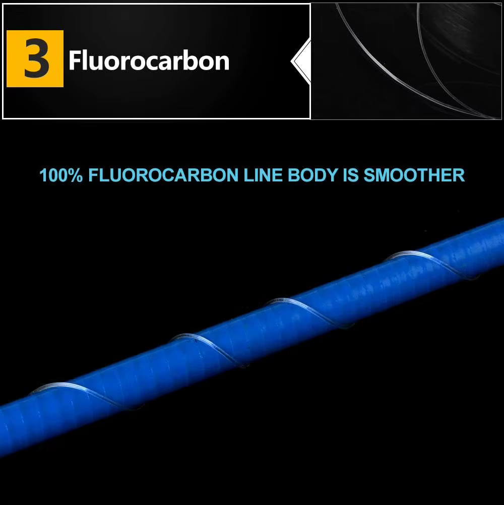Líder Fluorocarbono ZUKIBO FXR Boat Shore – Resistente e invisible - imagen 3