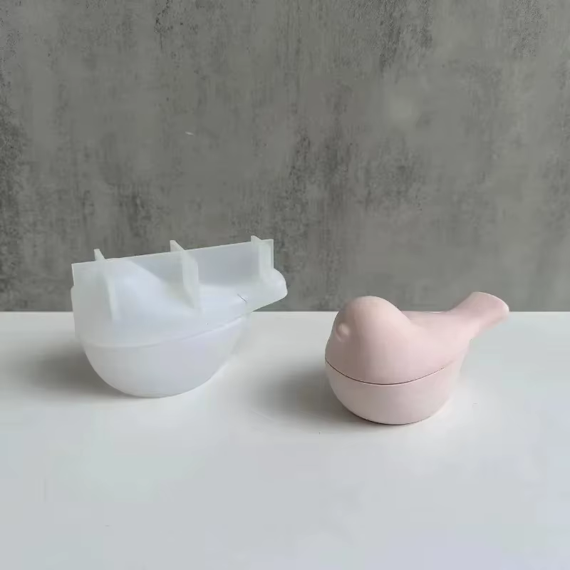 Molde de silicona con forma de pájaro para resina y manualidades - imagen 2