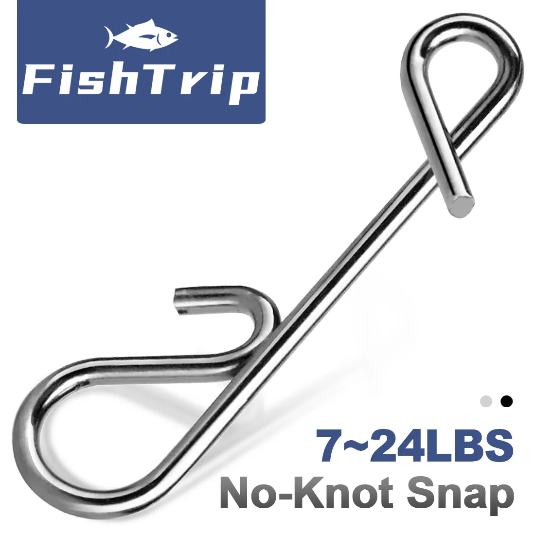 Conector pesca sin nudo acero inoxidable FishTrip - imagen 5