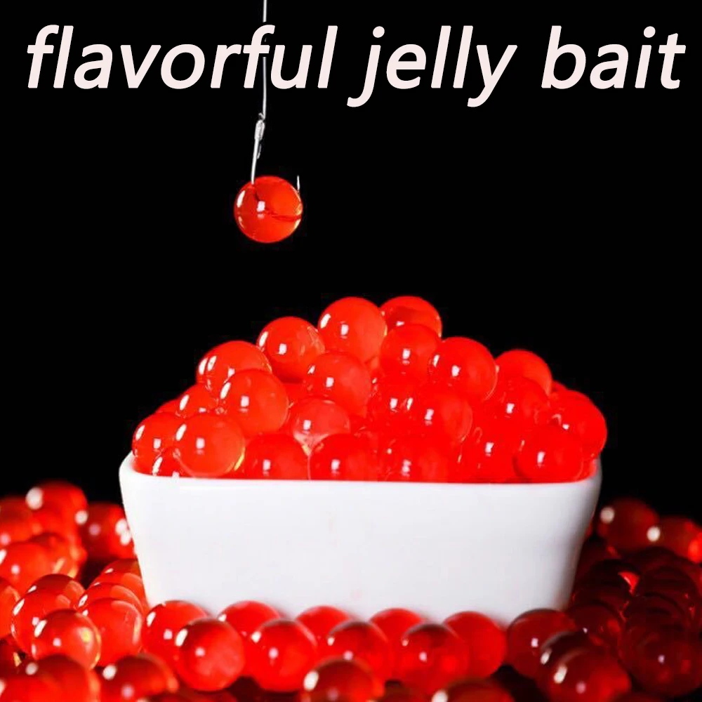 Cebo boilies de gelatina con aroma a pescado y huevo - imagen 5