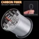 Línea de fluorocarbono líder carbono hundimiento para pesca - imagen 5