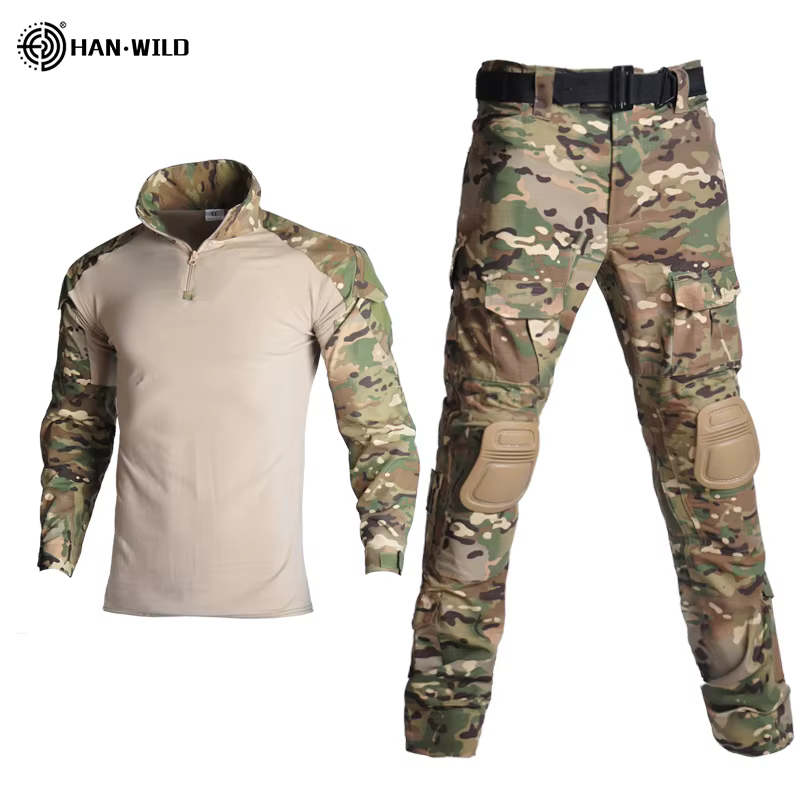 Pantalones de Pesca Camuflaje Cargo HAN WILD - imagen 3