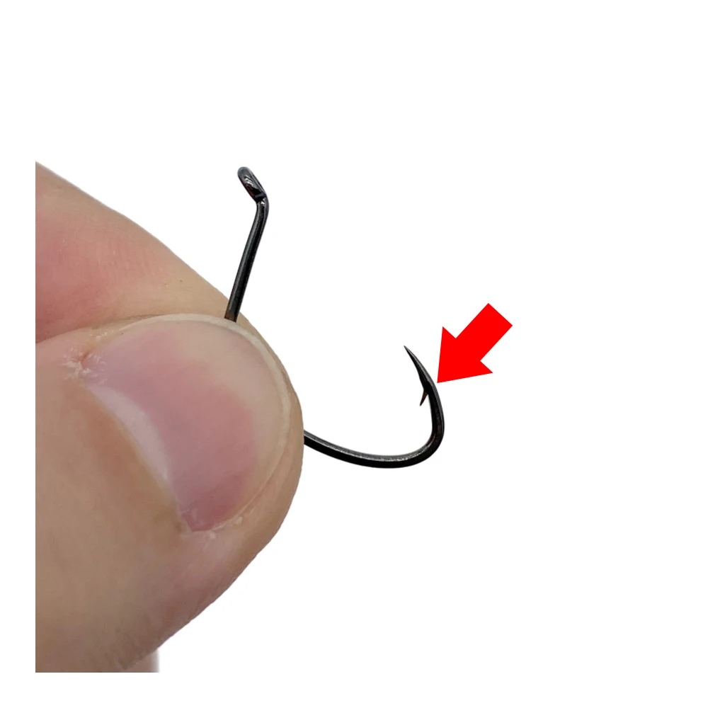 Anzuelo Luya para Lubina con Argolla – Terminal para agua salada - imagen 4