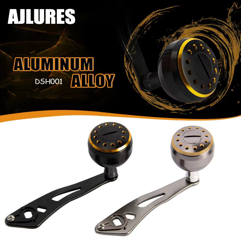 Mango de carrete Baitcasting 93mm – Aleación aluminio DAIWA SHIMANO - imagen 4