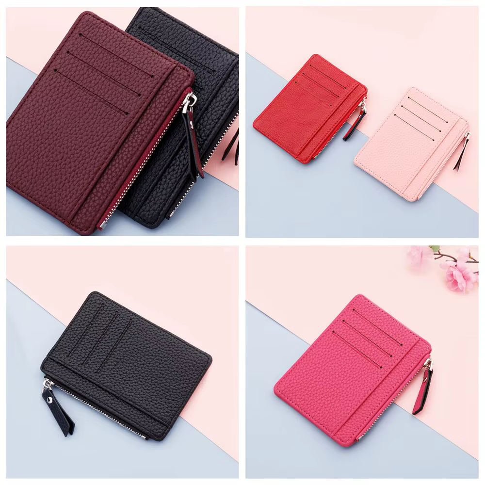 Cartera de bolsillo para tarjetas y monedas