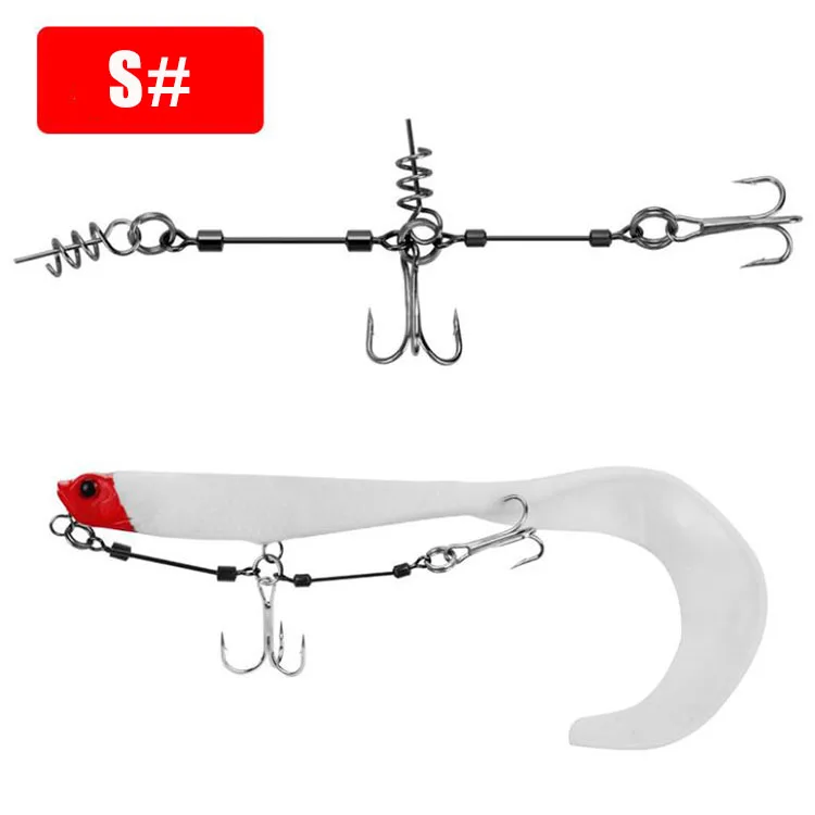 Waterboy Kit anzuelos triples – Rig tornillo para Lucio