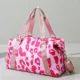 Bolsa de viaje espaciosa con estampado de leopardo, gran capacidad - imagen 2