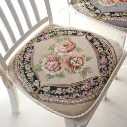 Cojín grueso antideslizante para silla comedor suave y cálido