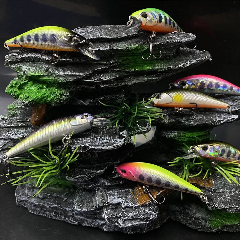 Spearhead Ryuki Mini Minnow 3,5g hundimiento Wobbler para trucha y lubina - imagen 3