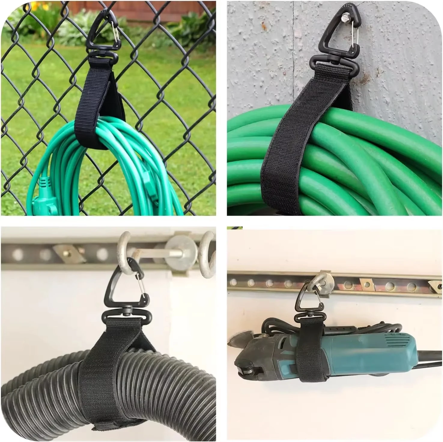 Organizador de cables para maletero con correa de velcro gancho-bucle - imagen 2