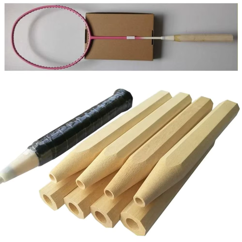 Empuñadura madera bádminton G5 G6 para reparación y recambio - imagen 5
