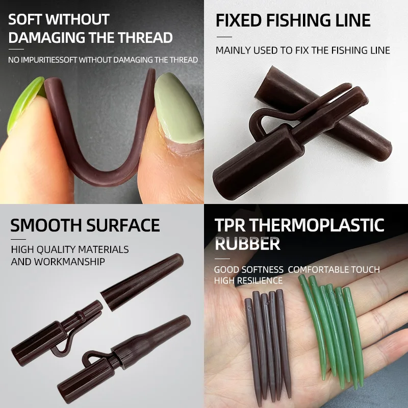 ShareShark Clips de seguridad para pesca de carpa, antienredos - imagen 3