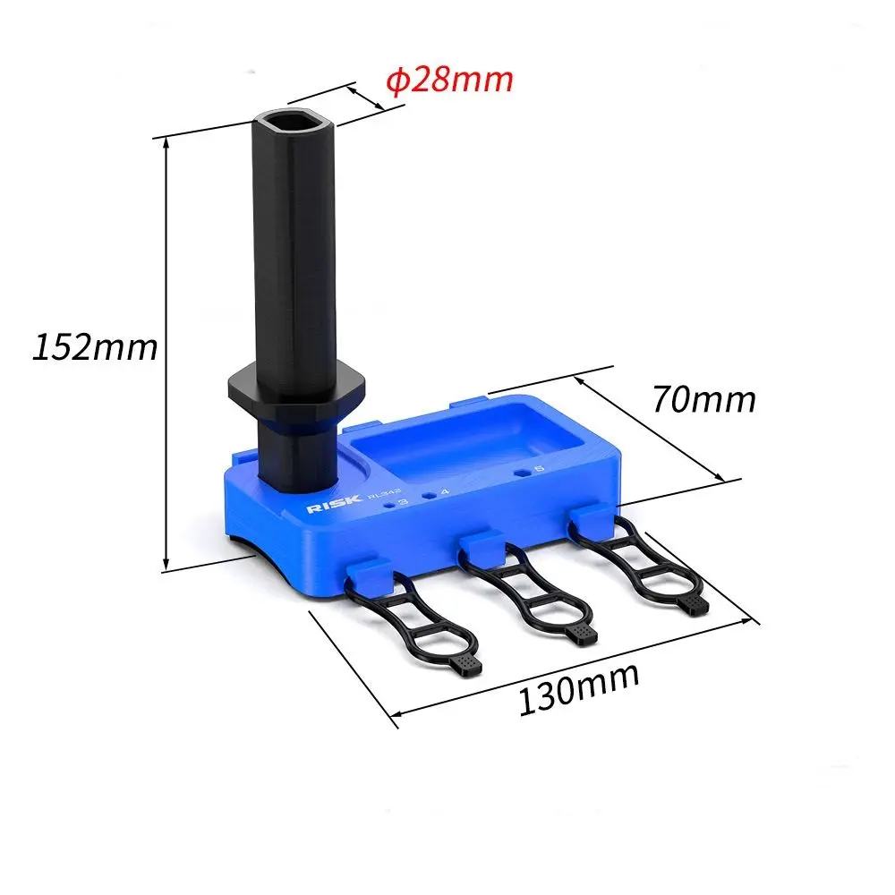 Soporte universal antideslizante para manillar de bicicleta