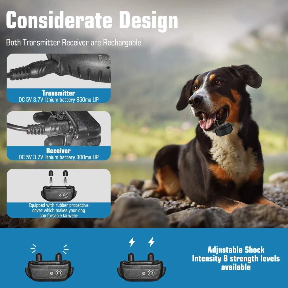 Valla inalámbrica para perros – Contención ajustable y recargable - imagen 5