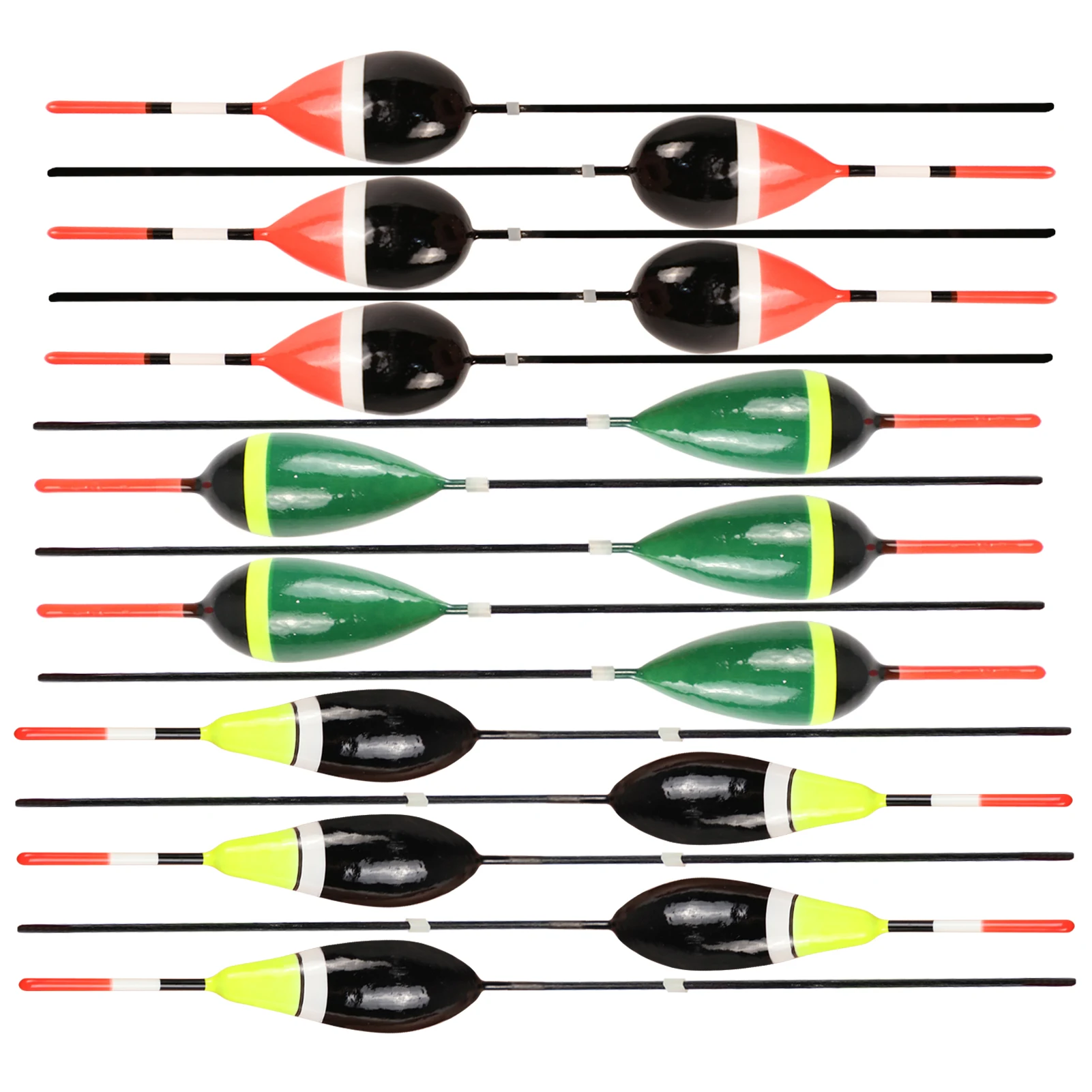 Detalle del kit de flotadores iluminados