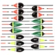Kit de boyas flotantes de corcho iluminadas balsa para pesca