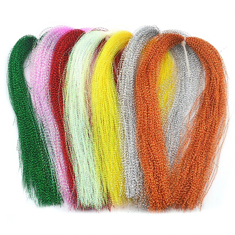 Flashabou MNFT Cristal - Materiales para mosca atado Jig y señuelo - imagen 4