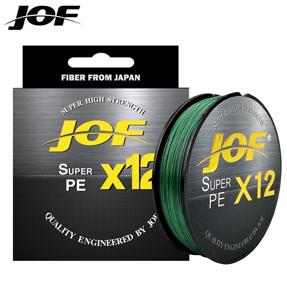 JOF X12 Sedal trenzado multifilamento para pesca carpa y agua salada - imagen 4