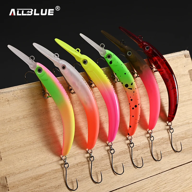 ALLBLUE PEPINO MR Crankbait flotante wobbler para trucha