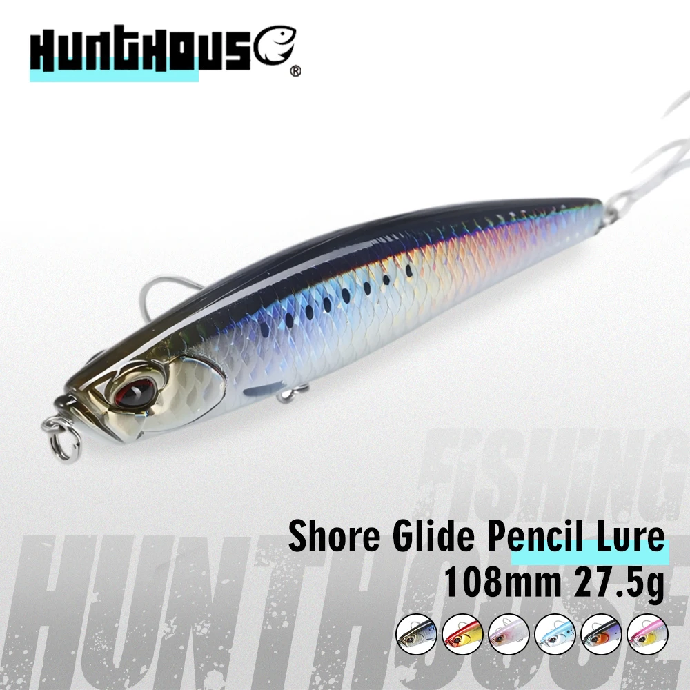 Hunthouse Shore Glide – Stickbait hundente para lubina - imagen 2