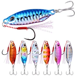 Slow Cast Cucharilla Jigging Metálica – Vibración Pesca Marina