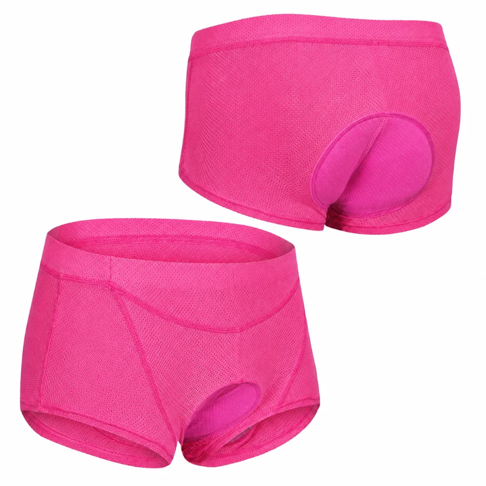 Pantalones cortos de ciclismo transpirables 3D que absorben el sudor