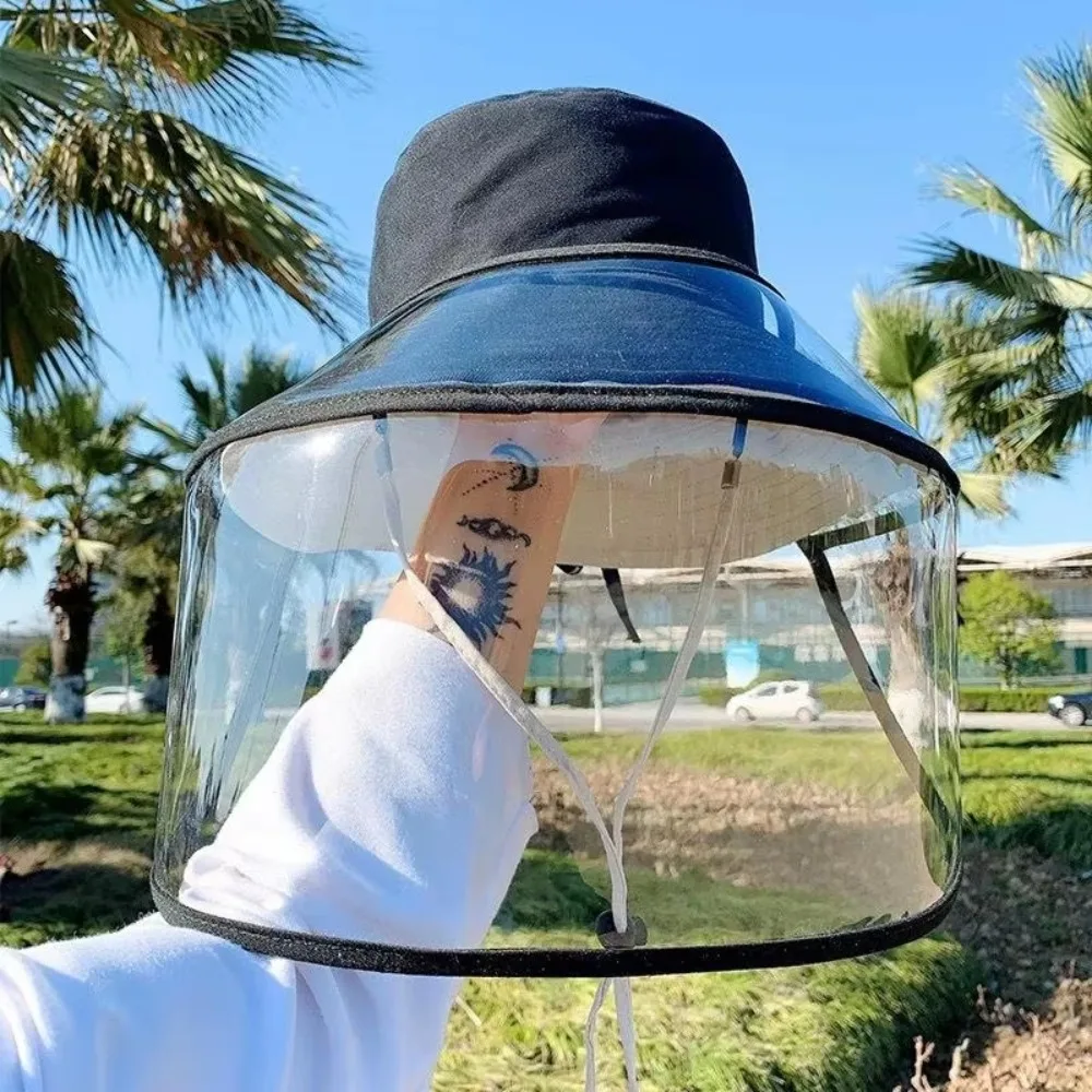 Sombrero pescador con visera desmontable UV anti-salpicaduras solar - imagen 3