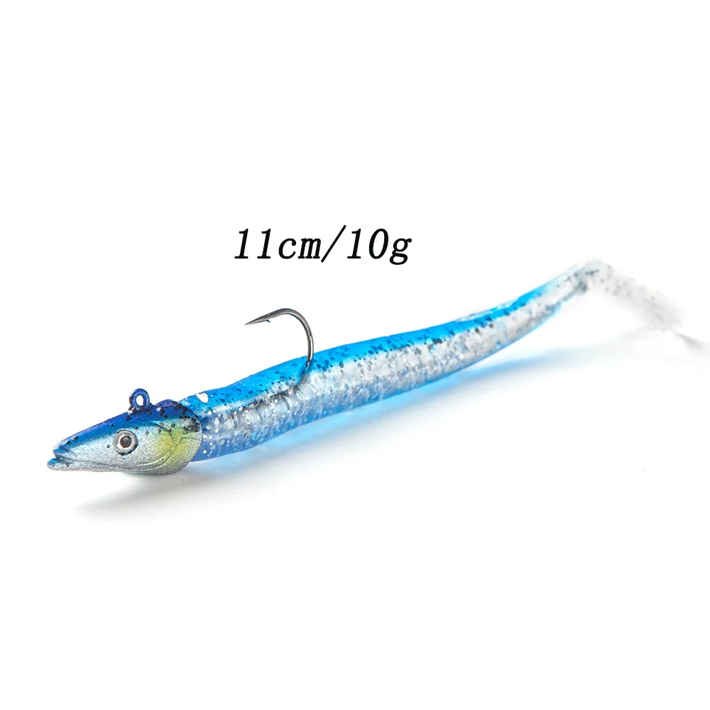 Señuelo blando para pesca de lubina