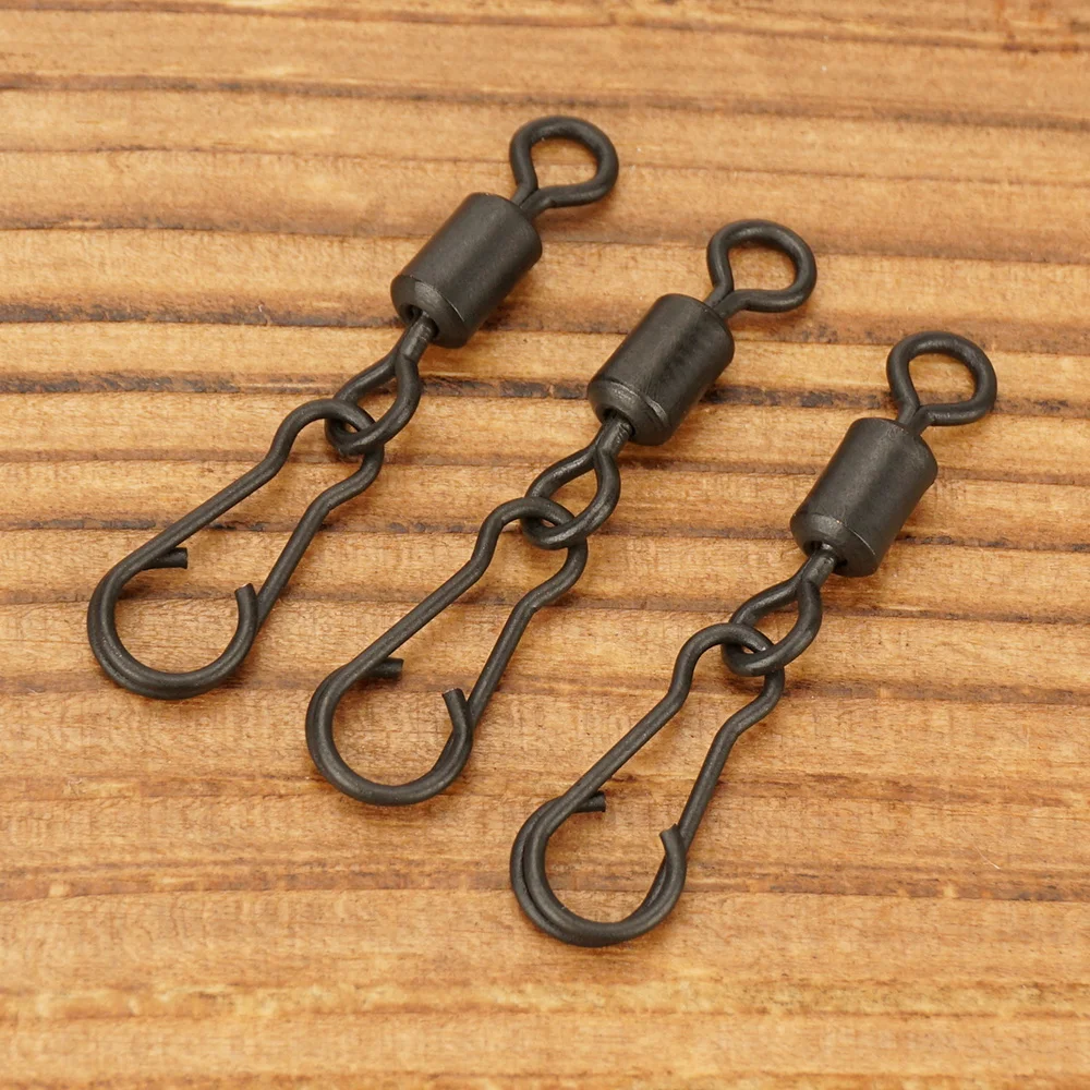 Hirisi AG141 emerillones de pesca con clips rápidos para carpa - imagen 5