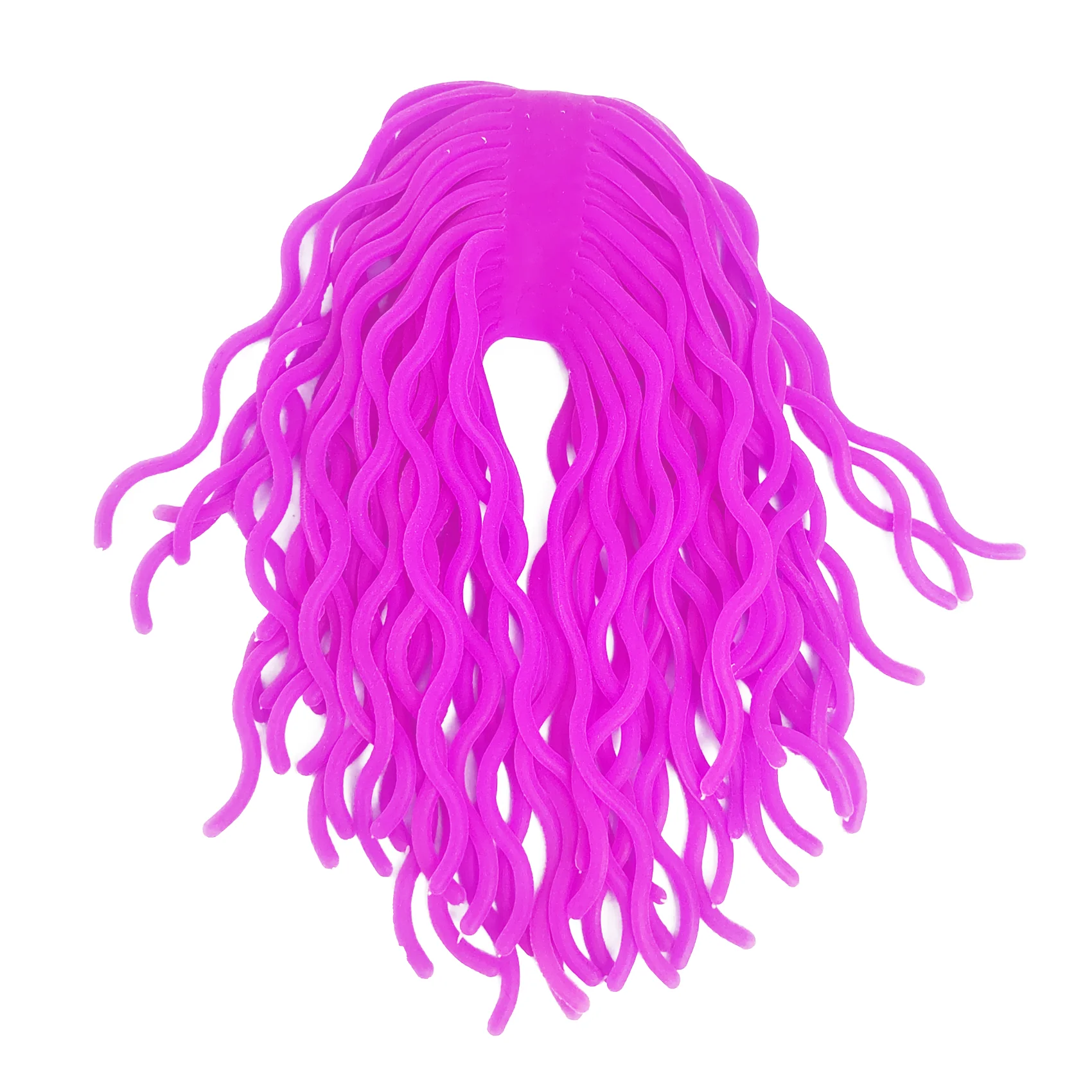 EUPHENG Squirmy gusano de silicona para mosca wiggly en colores - imagen 3