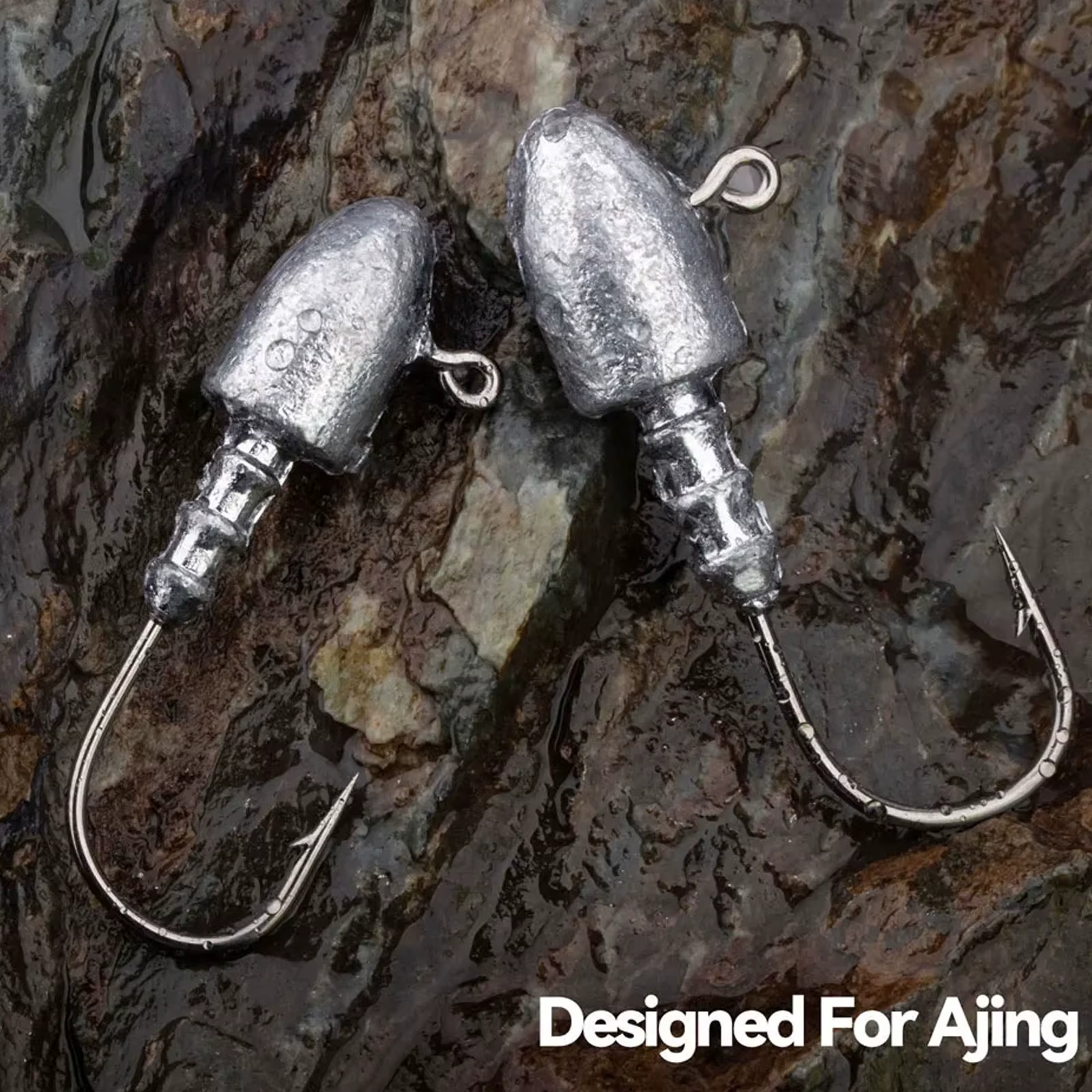 Anzuelos Jig Head Bala para señuelos blandos – Acero alto carbono - imagen 3