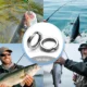 Anillas de pesca doble anillo de acero inoxidable para señuelos - imagen 2