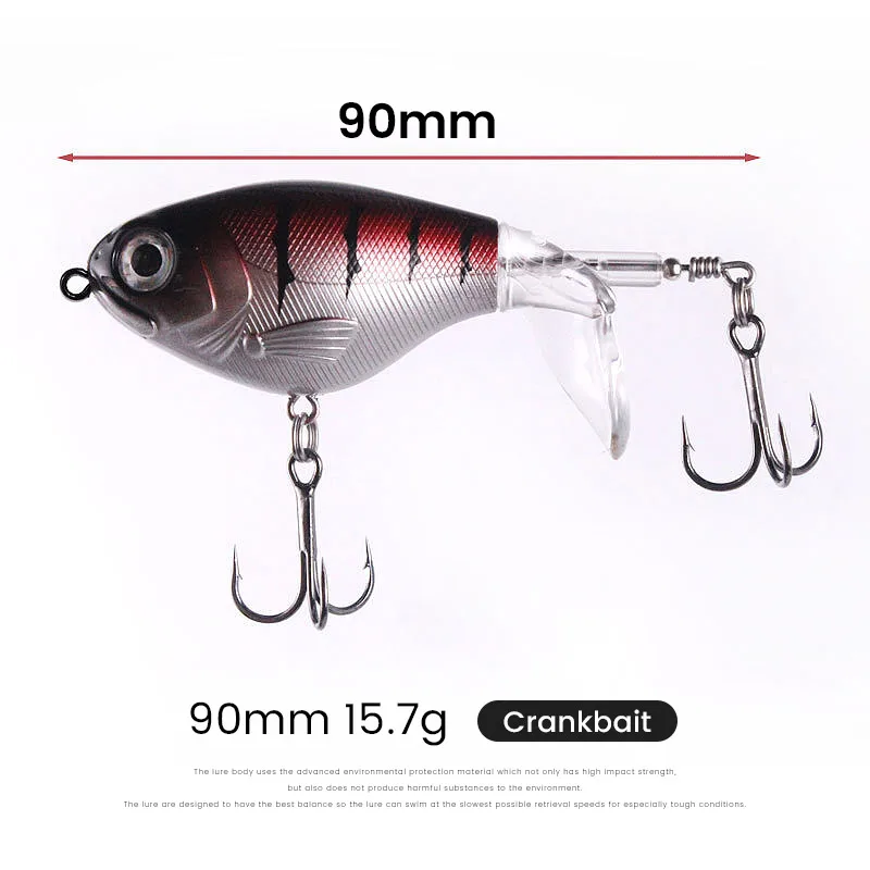 Crankbait flotante Bazooka para Lucio – Mini 90mm 16g - imagen 5