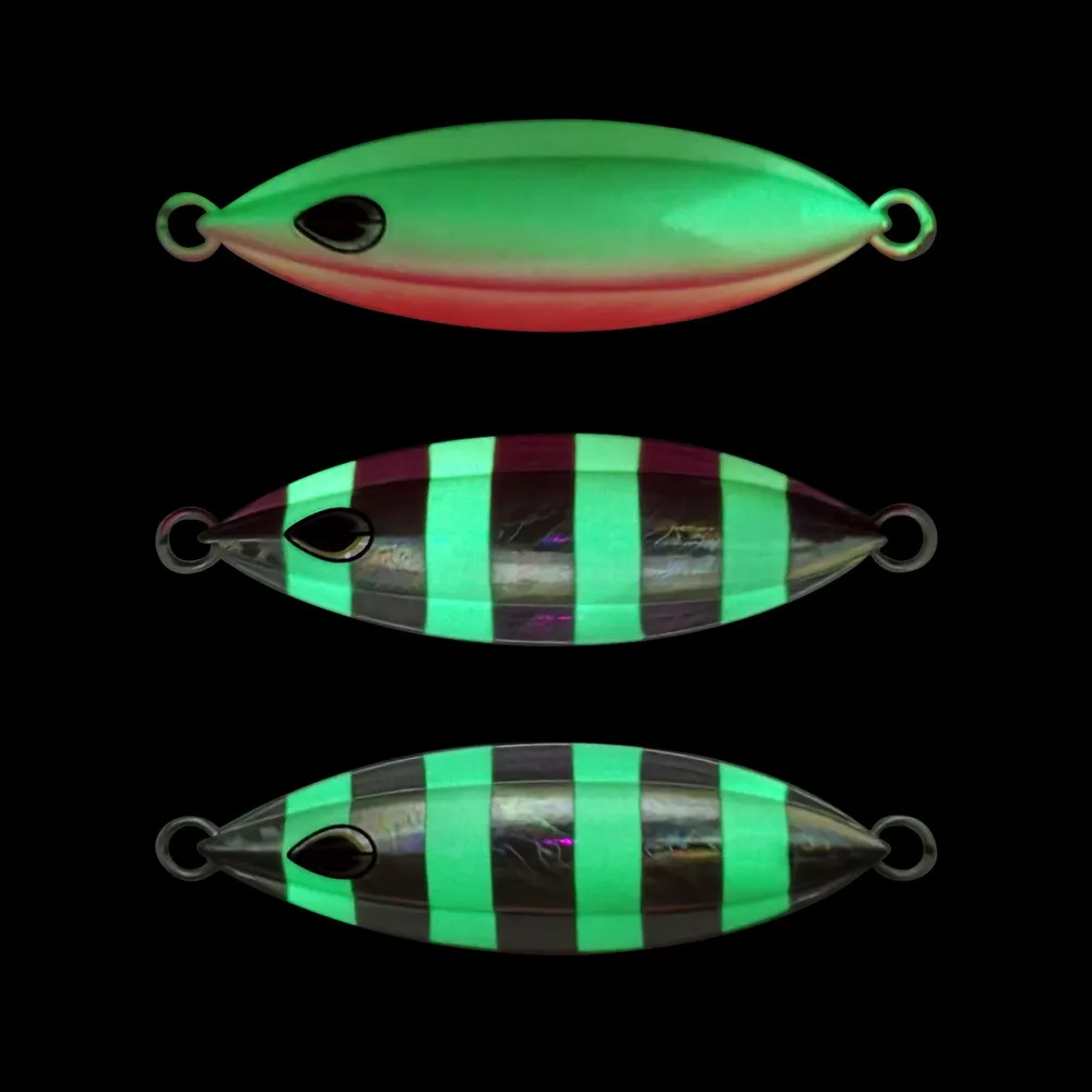 Cuchara jigging lenta metálica para agua salada - imagen 3