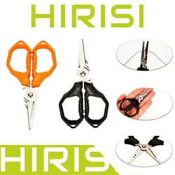 Tijeras de pesca de acero inoxidable con cortahílos y quitanzuelos